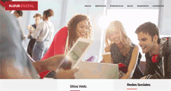 Desktop Screenshot of kleurdigital.com